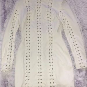 Brand new wt tags House of CB London white dress.